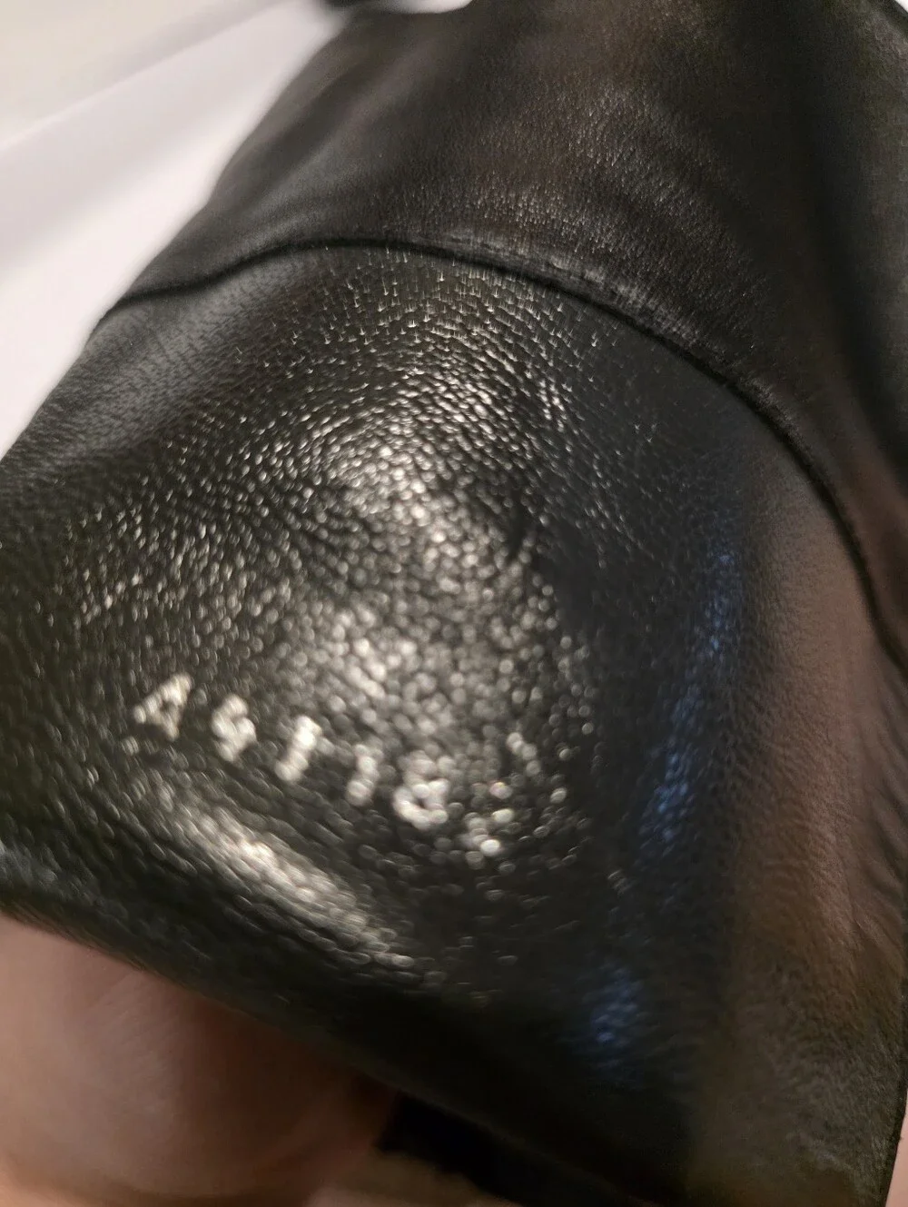 Stuart Weitzman 5050 Over-the-Knee Black Leather Boots Size 11